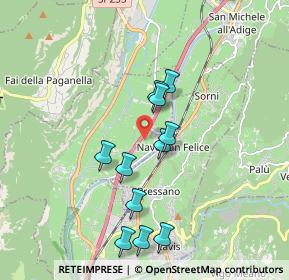 Mappa Via Maso del Gusto, 38010 Terre d'Adige TN, Italia (2.04308)