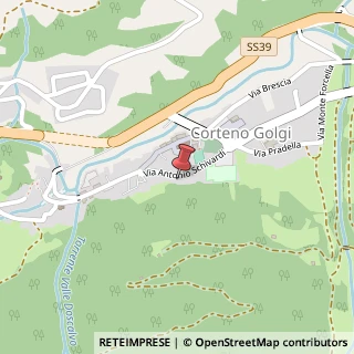 Mappa Via Antonio Schivardi, 36, 25040 Corteno Golgi, Brescia (Lombardia)