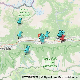 Mappa Via del Ram, 23010 Berbenno di Valtellina SO, Italia (7.20154)