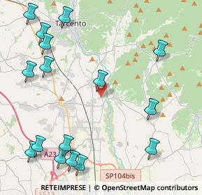 Mappa Via G. Garibaldi, 33010 Reana del Rojale UD, Italia (5.60438)