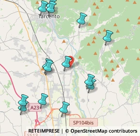 Mappa Via G. Garibaldi, 33010 Reana del Rojale UD, Italia (4.725)