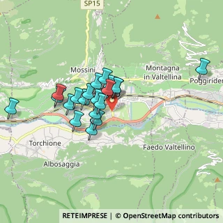 Mappa Via Samaden, 23100 Sondrio SO, Italia (1.3555)