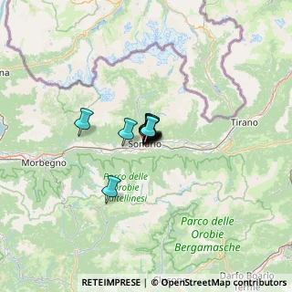 Mappa Via Samaden, 23100 Sondrio SO, Italia (3.6375)