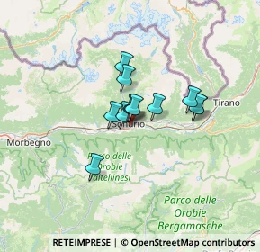Mappa Via Samaden, 23100 Sondrio SO, Italia (7.8125)
