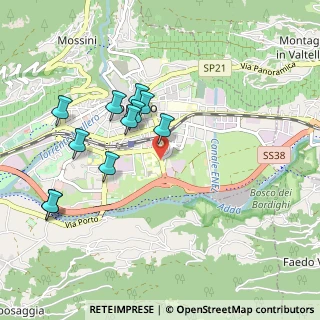 Mappa Via Samaden, 23100 Sondrio SO, Italia (0.92182)