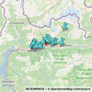 Mappa Via Piani, 23010 Buglio in Monte SO, Italia (7.498)