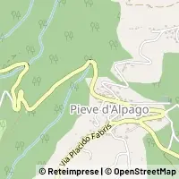 Karte Pieve d'Alpago