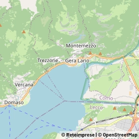 Mappa Gera Lario