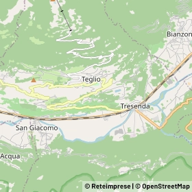 Mappa Teglio