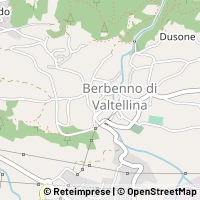 Karte Berbenno di Valtellina