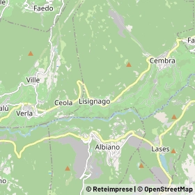 Mappa Lisignago
