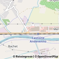 Mapa Castione Andevenno