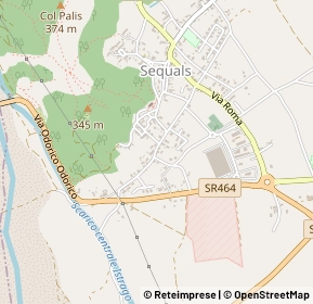 Mappa Via odorico, 33090 Sequals PN, Italia (0.40385)