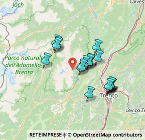 Mappa Pian della Selvata, 38018 Molveno TN, Italia (11.7655)