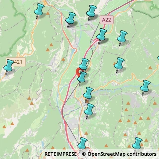 Mappa Località Maso Callianer, 38015 Lavis TN, Italia (5.50667)