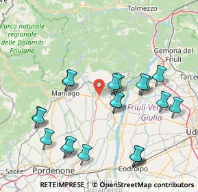 Mappa 33090 Sequals PN, Italia (16.9165)