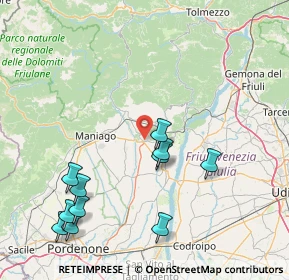 Mappa 33090 Sequals PN, Italia (18.25545)