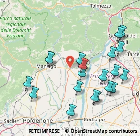 Mappa 33090 Sequals PN, Italia (17.071)