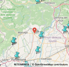Mappa 33090 Sequals PN, Italia (31.10579)