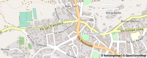 Mappa Tricesimo