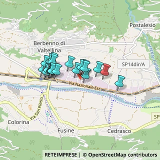 Mappa Via Leonardo Da Vinci, 23010 Berbenno di Valtellina SO, Italia (0.6335)