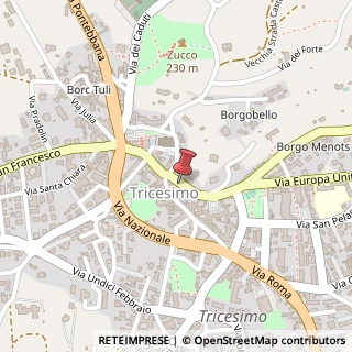Mappa Via Armando Diaz, 10, 33019 Tricesimo, Udine (Friuli-Venezia Giulia)