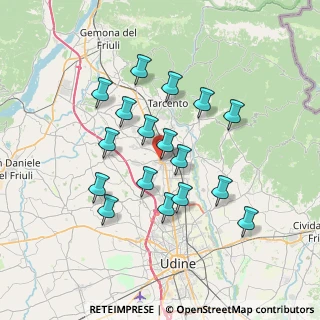 Mappa Piazza Giuseppe Garibaldi, 33019 Tricesimo UD, Italia (6.33824)