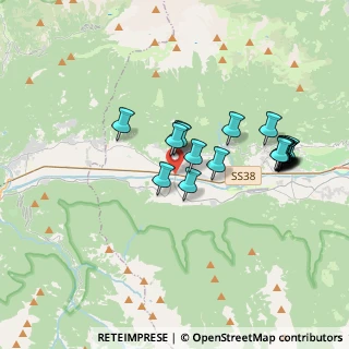 Mappa Via Nazionale Ovest, 23010 Berbenno di Valtellina SO, Italia (3.432)