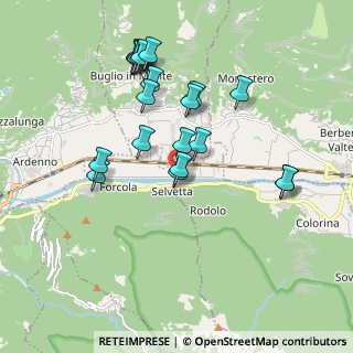 Mappa Via Lungo Adda, 23010 Colorina SO, Italia (1.802)