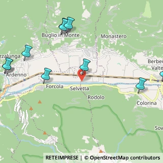 Mappa Via Lungo Adda, 23010 Colorina SO, Italia (3.18667)