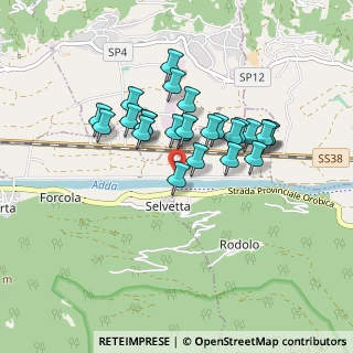 Mappa Via Lungo Adda, 23010 Colorina SO, Italia (0.704)