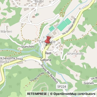 Mappa Via Giuseppe Verdi, 42, 38043 Bedollo, Trento (Trentino-Alto Adige)