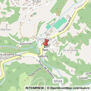 Mappa Via Stramaiolo, 9, 38043 Bedollo, Trento (Trentino-Alto Adige)