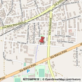 Mappa Via Udine, 12, 33085 Maniago, Pordenone (Friuli-Venezia Giulia)