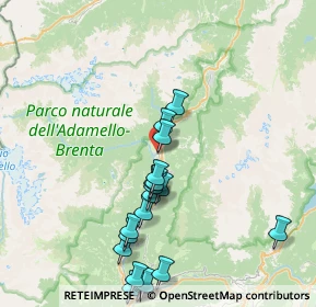 Mappa Via Genova, 38080 Pinzolo TN, Italia (8.619)