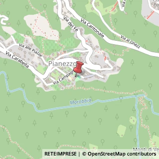 Mappa Via Campagna, 30, 6582 Porlezza, Como (Lombardia)