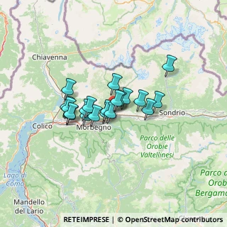 Mappa Via Bregatta, 23011 Ardenno SO, Italia (8.8605)