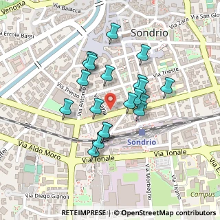 Mappa Sondrio, 23100 Sondrio SO, Italia (0.181)