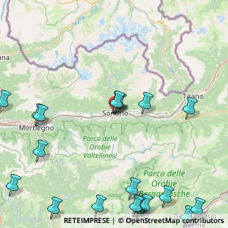 Mappa Via Pio Rajna, 23100 Sondrio SO, Italia (25.5395)