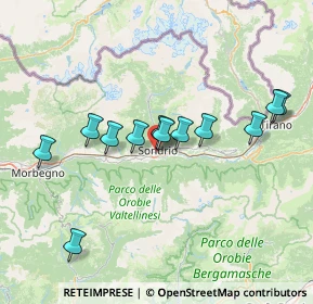 Mappa Sondrio, 23100 Sondrio SO, Italia (13.125)