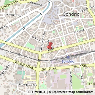 Mappa Via Giuseppe Mazzini, 25, 23100 Sondrio, Sondrio (Lombardia)
