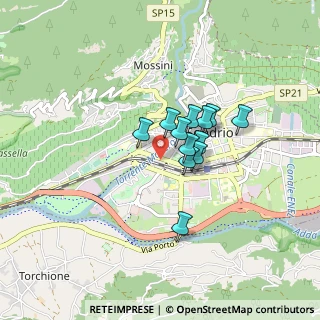Mappa Via Tremoggie, 23100 Sondrio SO, Italia (0.5325)