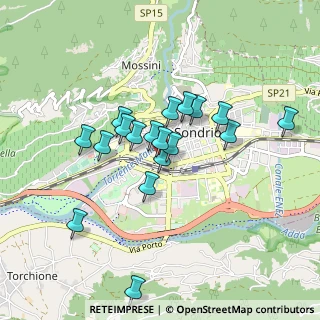 Mappa Piazzale Giovanni Merizzi, 23100 Sondrio SO, Italia (0.72833)