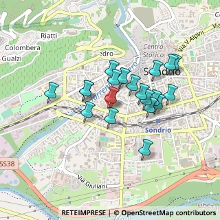 Mappa Piazzale Merizzi, 23100 Sondrio SO, Italia (0.3615)