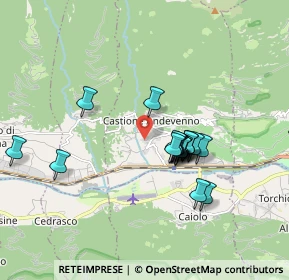 Mappa Via Canovi, 23012 Castione Andevenno SO, Italia (1.5635)