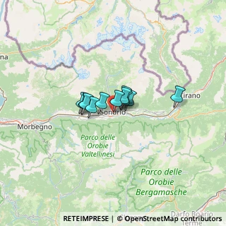 Mappa L'Eden Bar Ristorante-Sondrio, 23100 Sondrio SO, Italia (6.37273)
