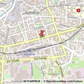 Mappa Via Nazario Sauro, 44, 23100 Forcola, Sondrio (Lombardia)