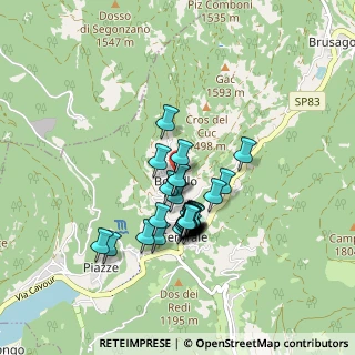Mappa Via S. Osvaldo, 38043 Bedollo TN, Italia (0.68333)