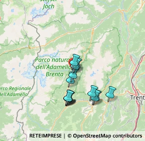 Mappa Via Verdi, 38080 Carisolo TN, Italia (11.47071)