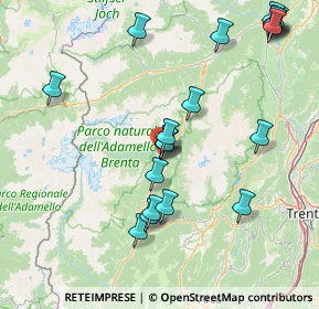 Mappa Via Verdi, 38080 Carisolo TN, Italia (16.922)